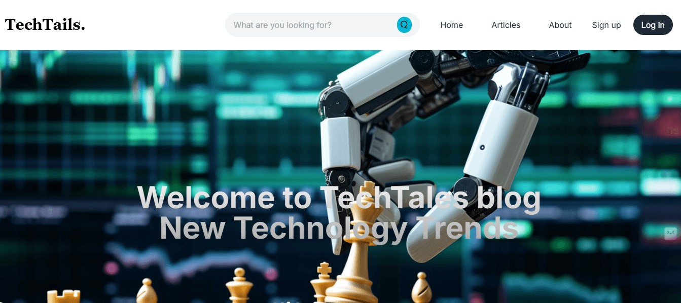 TechTail Blog Website